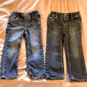 TWO Pairs of Old Navy 3T jeans